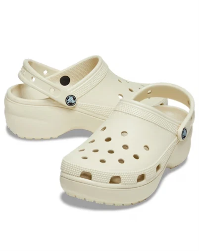 Crocs - Classic Platform Clog - Bone 